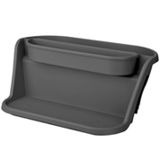 corsica flower bridge table - anthracite - elho